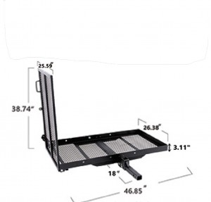 CESTA TRANSPORTADORA TRASEIRA YH-G-001