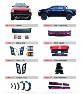 POUR LES KITS DE GRILLE RANGER 2012