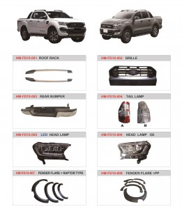 PARA RACK DE TELHADO RANGER T7 2016