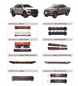 NA GRILLE RANGER T7 2016
