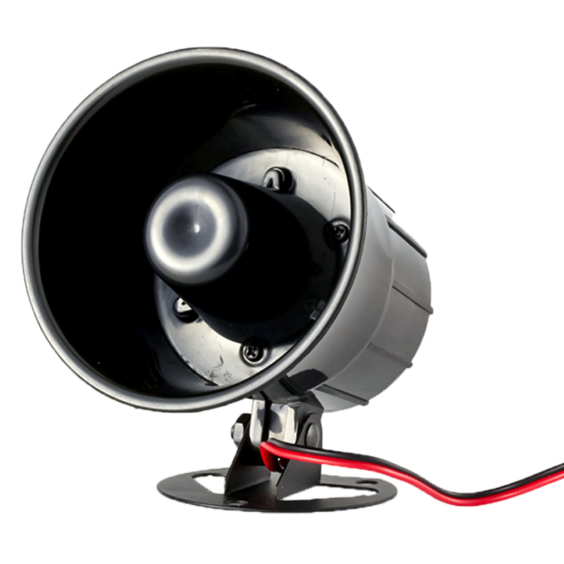 AR1301 Alarm Siren Horn Outdoor With Bracket For Home Security Protection System Alarm Systems DC 12V loudly sound siren Featured Image