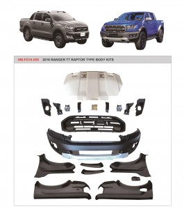 PER KIT CORPO TIPO RANGER T7 RAPTOR 2016