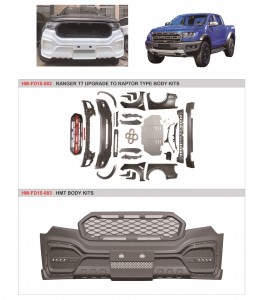 FOR 2016 RANGER T7 UPGRADE TO RAPTOR TYPE BODY KITS