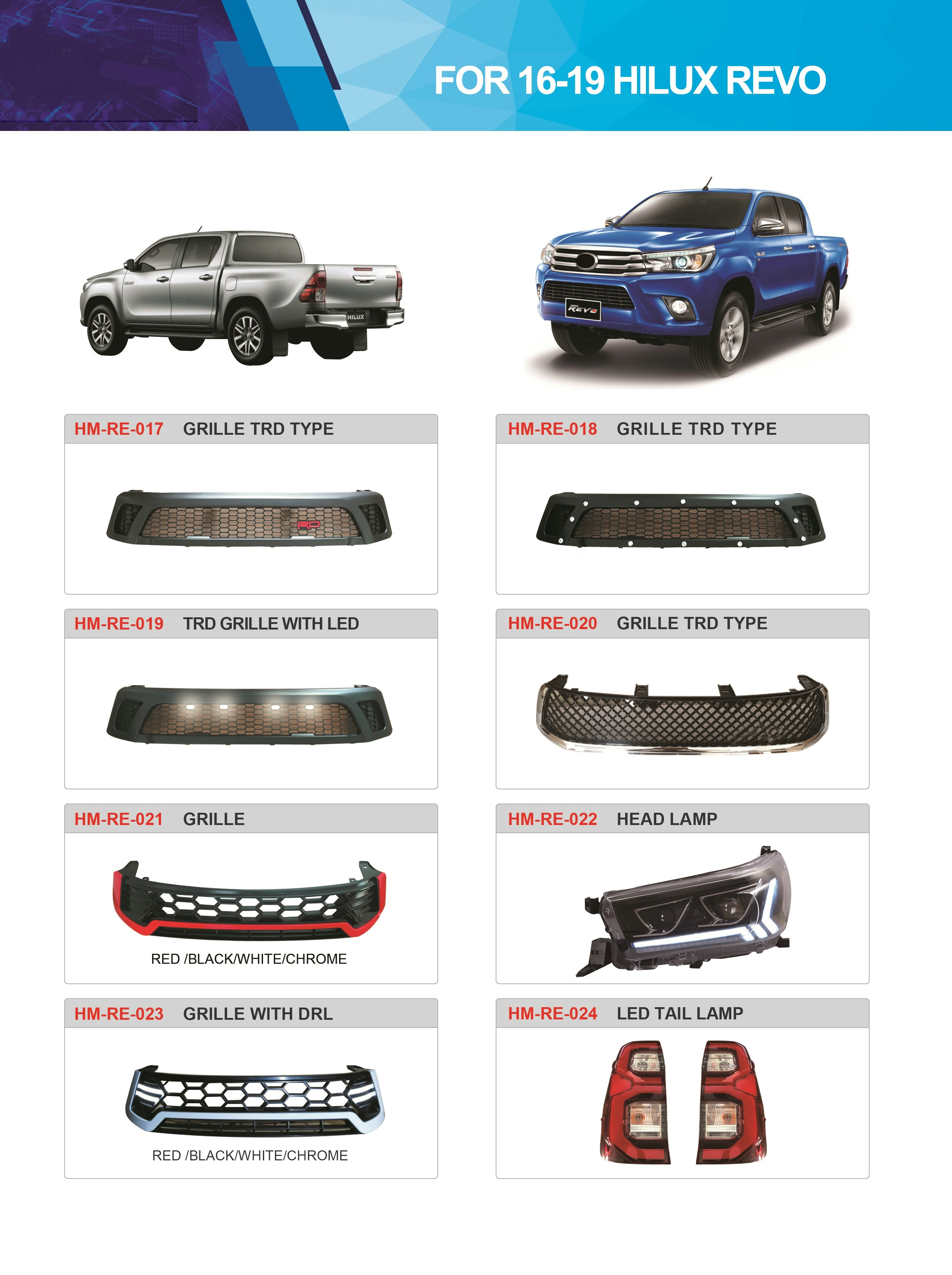 For 16-19 Hilux Revo Featured Image