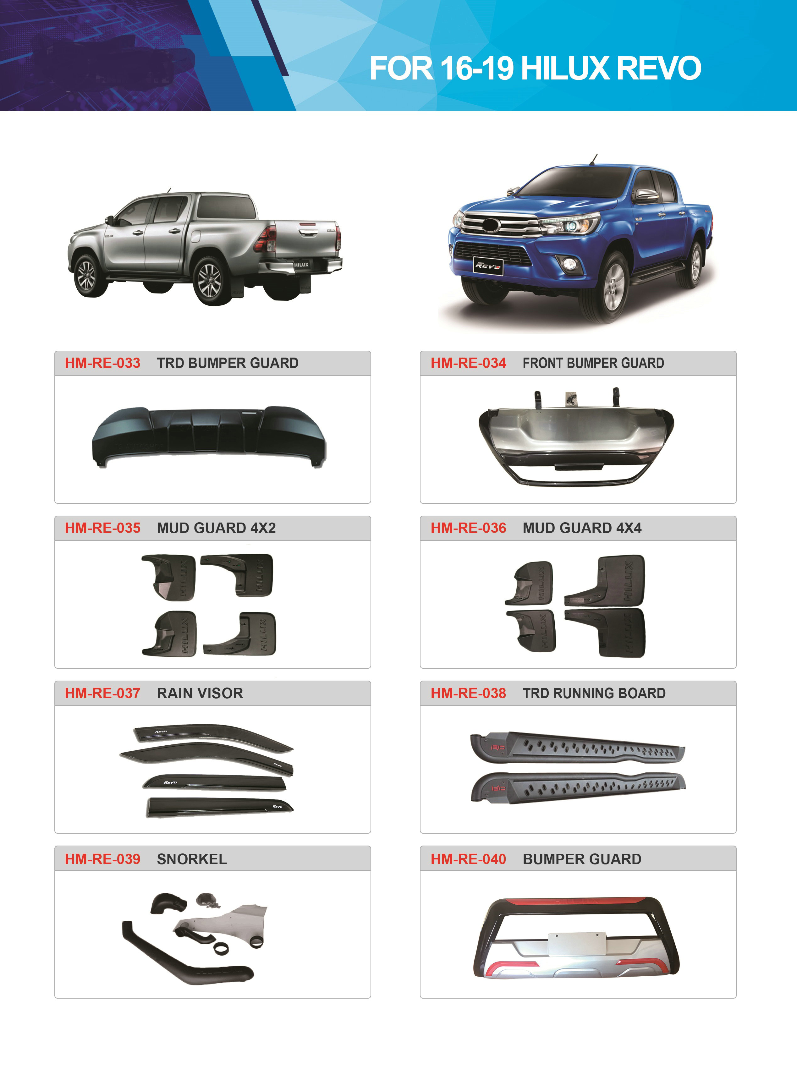 For 16-19 Hilux Revo Featured Image