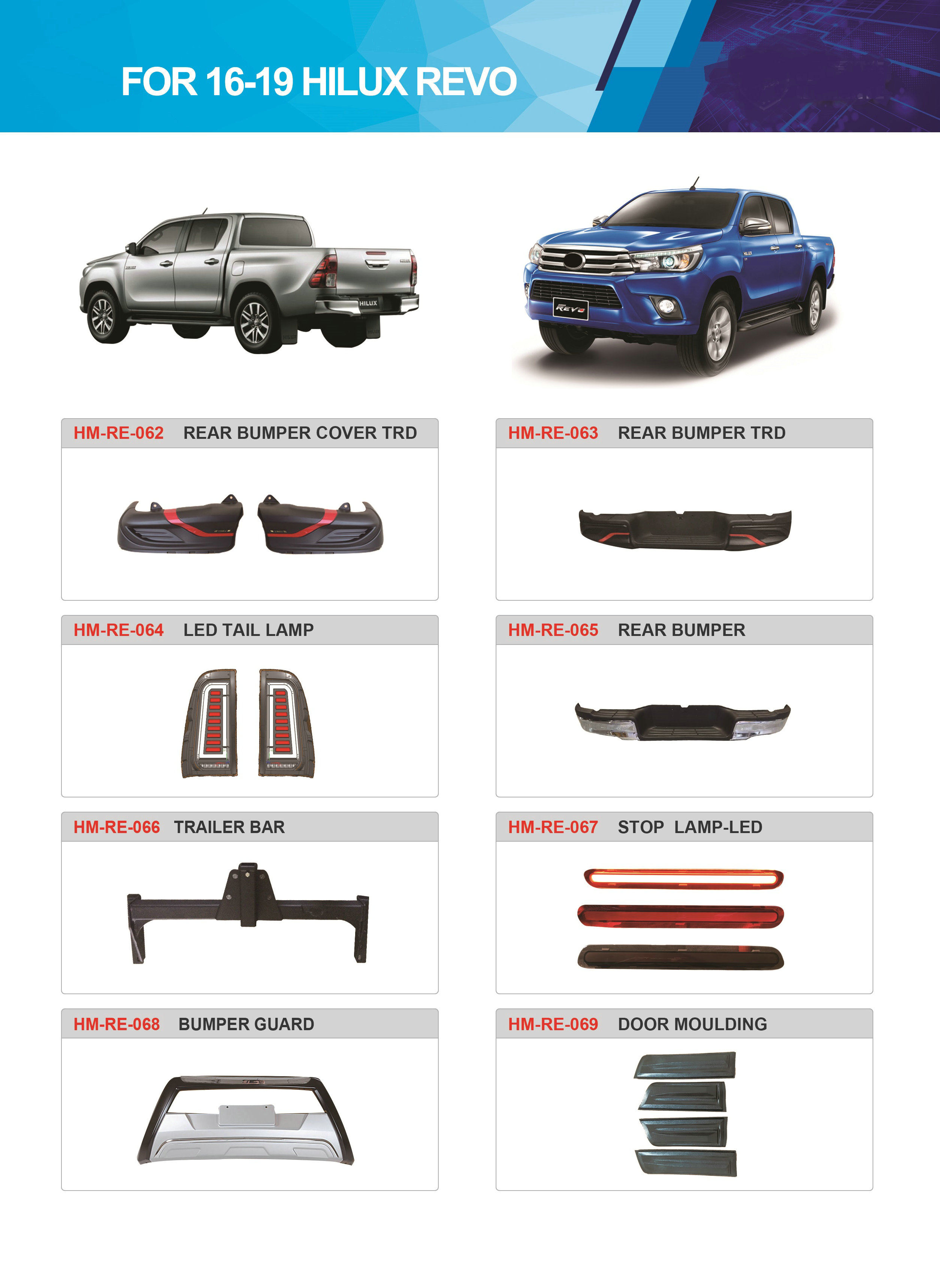 For 16-19 Hilux Revo Featured Image