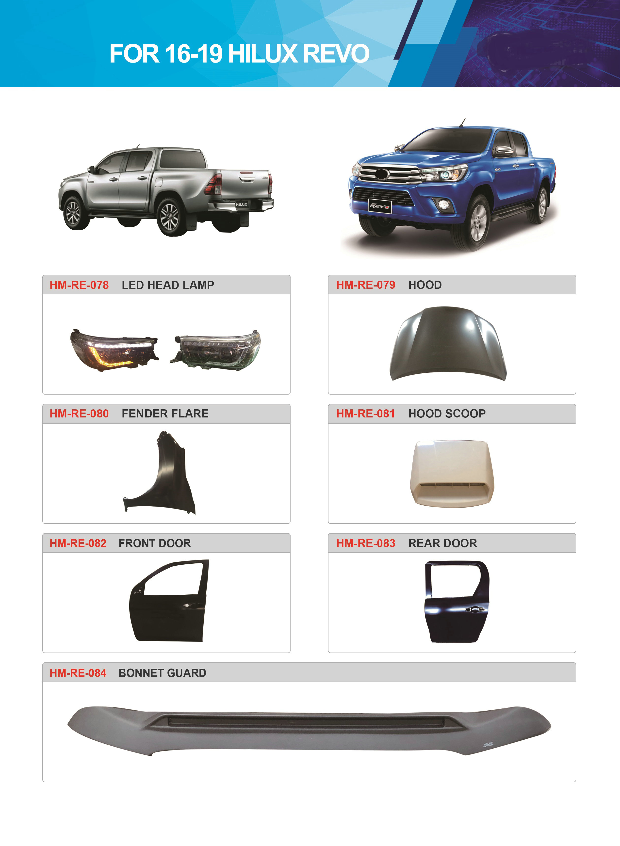 For 16-19 Hilux Revo Featured Image