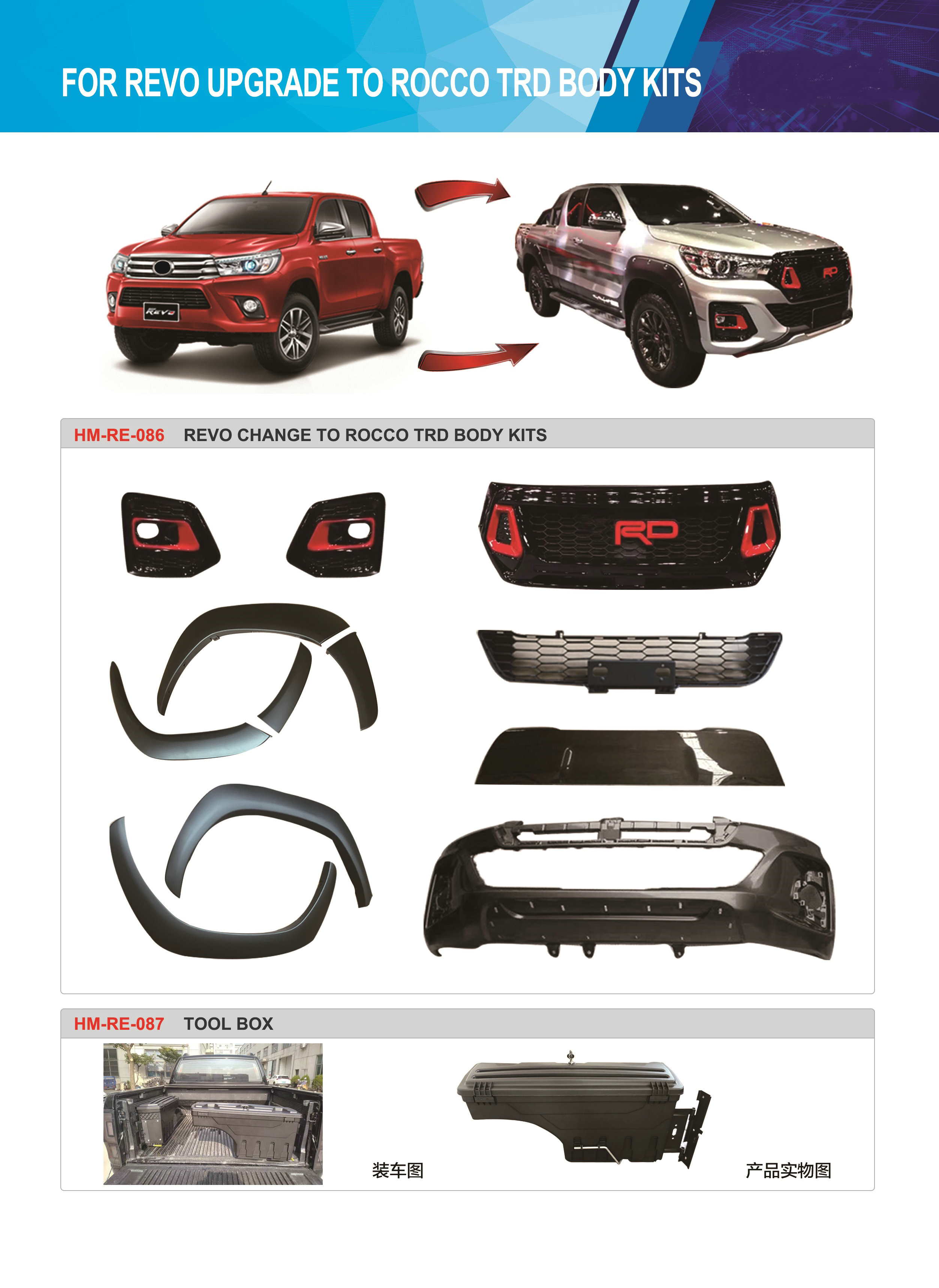 Revo Upgrade To Rocco TRD Body Kits Featured Image