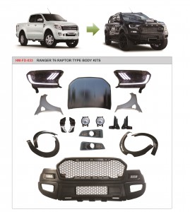 POUR KITS DE CARROSSERIE DE TYPE RANGER T6 RAPTOR 2012