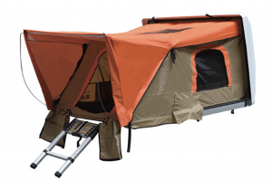 CAR ROOF TOP TENT WITH LADDER-SIDE OPEN STYLE YH-J-001