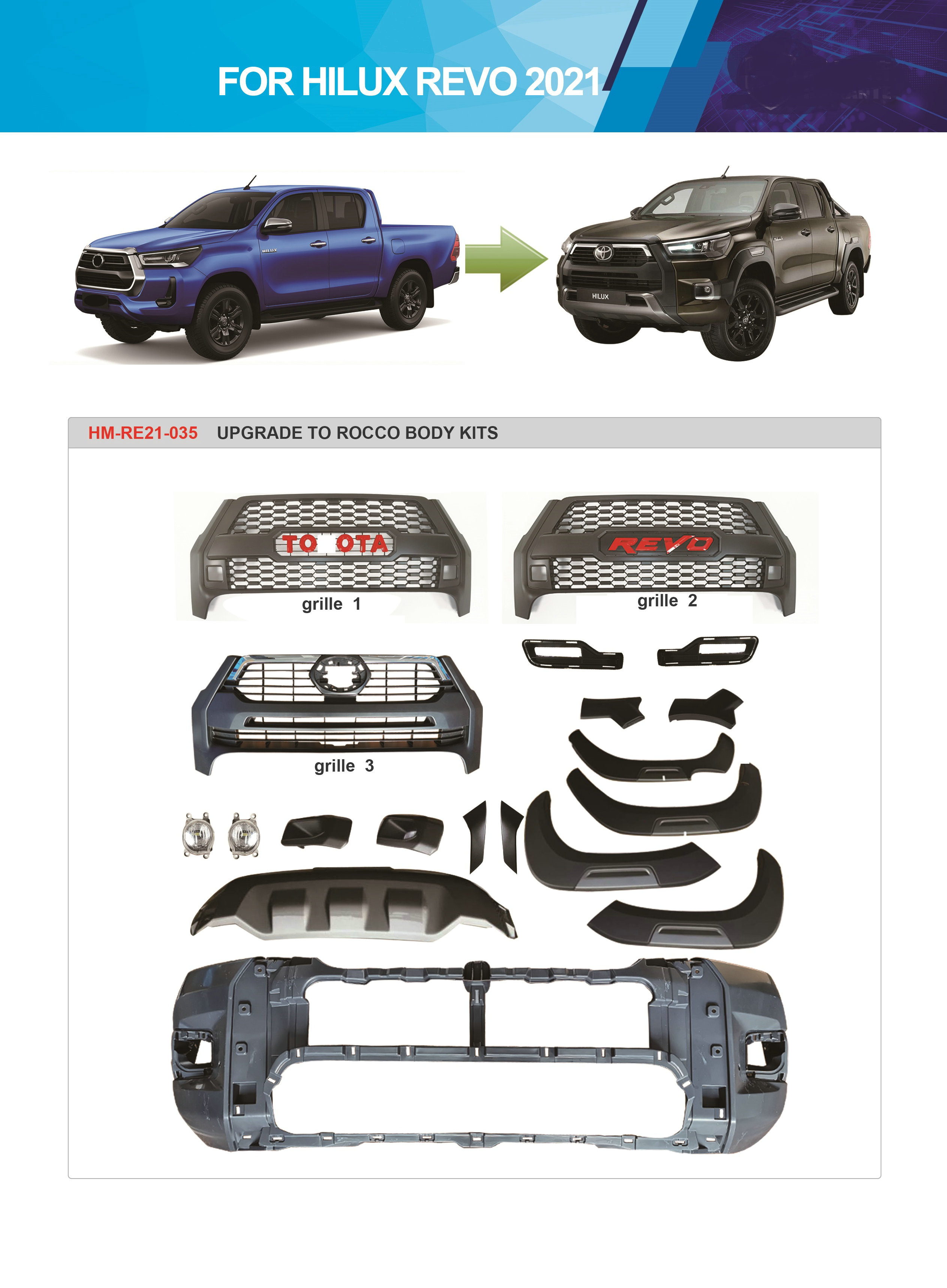 For Hilux Revo 2021 Featured Image