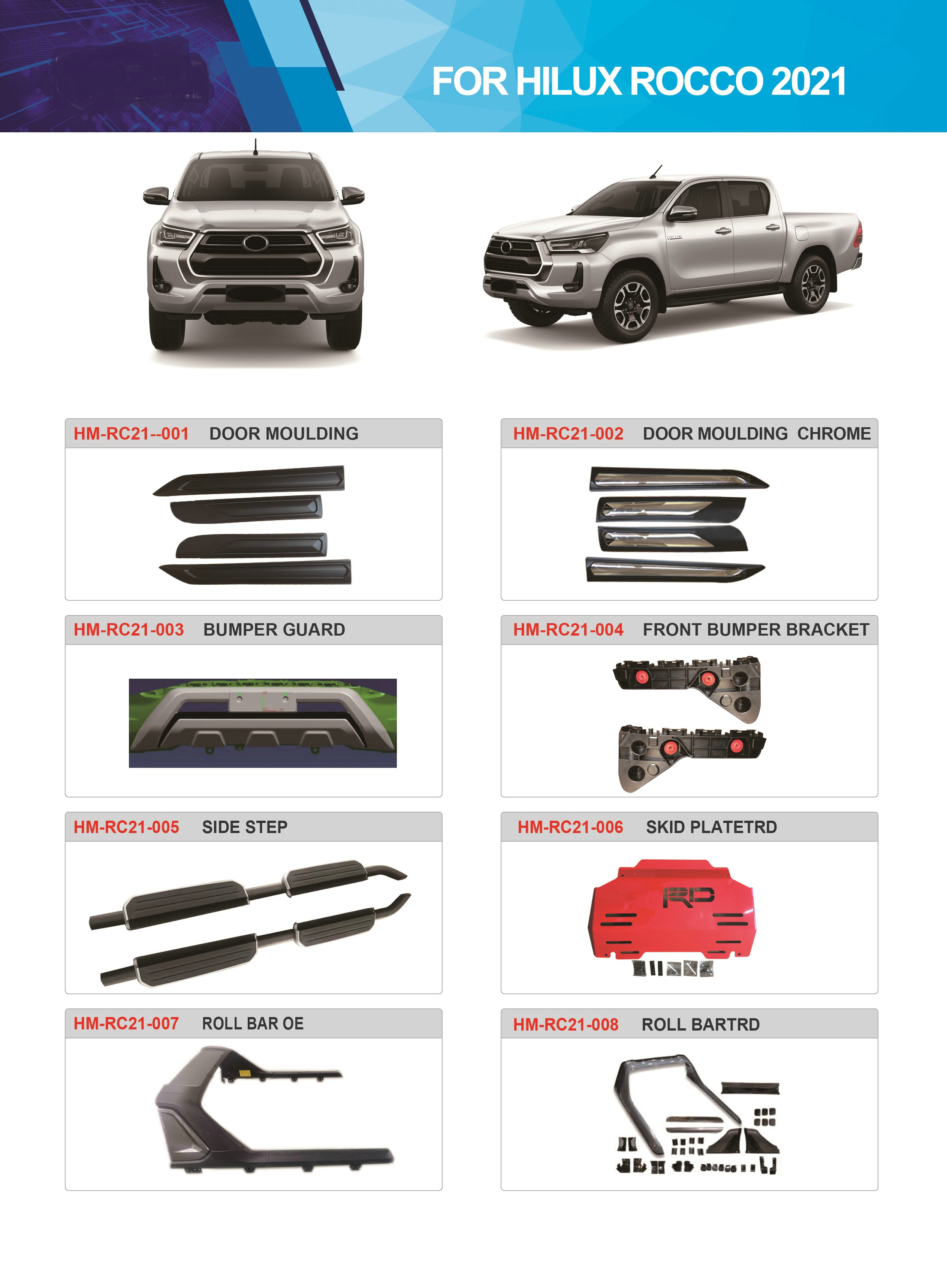 For Hilux Rocco 2021 Featured Image