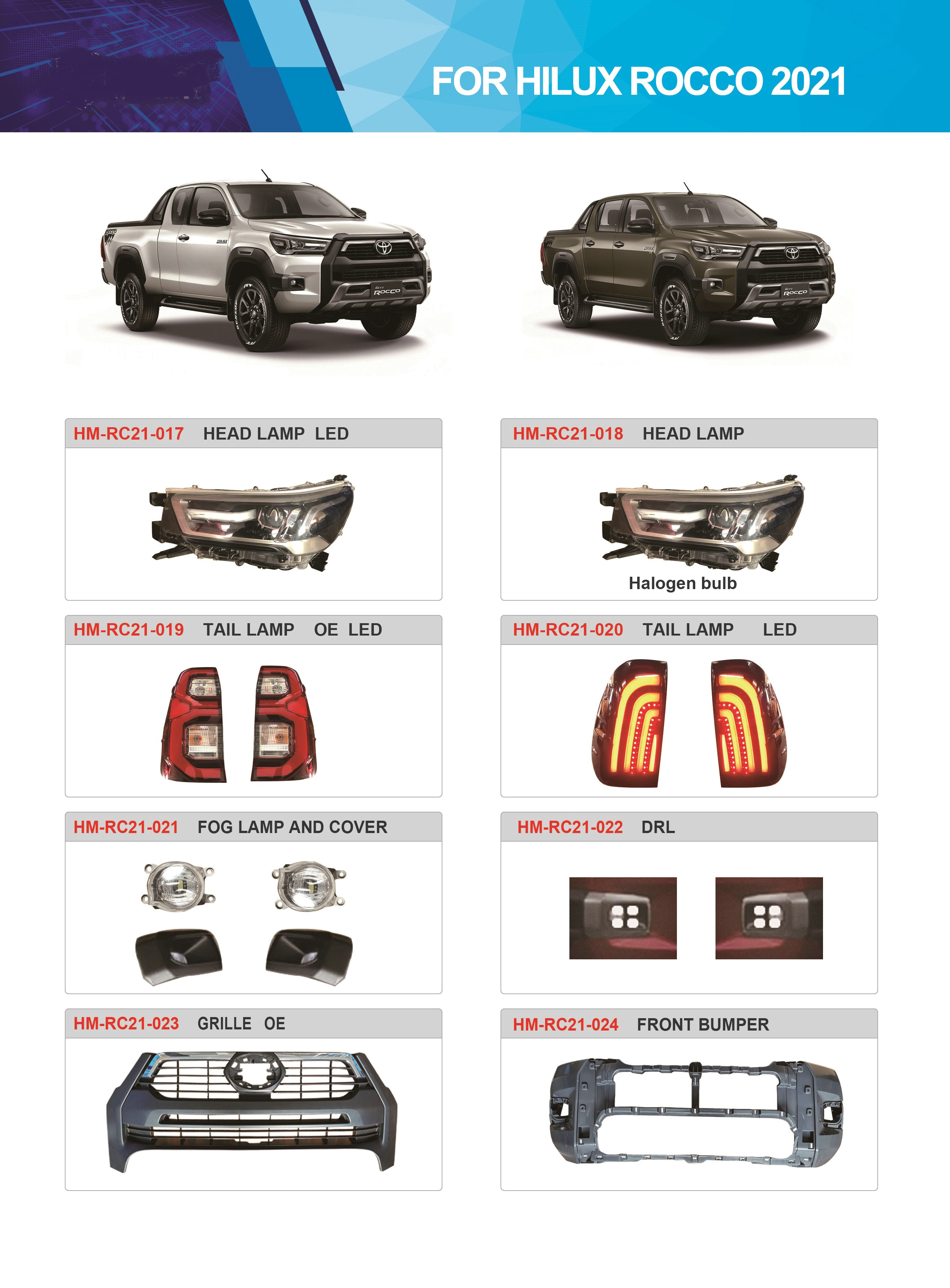 For Hilux Rocco 2021 Featured Image