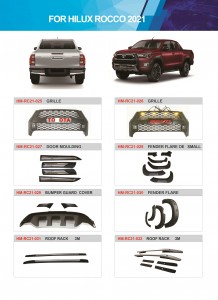 For Hilux Rocco 2021