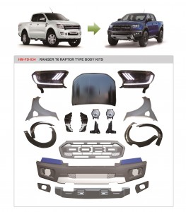 PARA RANGER T6 2012 MUDANÇA PARA KITS DE CORPO RAPTOR