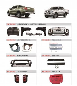 FOR 2015-2018 TRITON L200 2015 UPGRADE TO 2020 TRITON BODY KITS