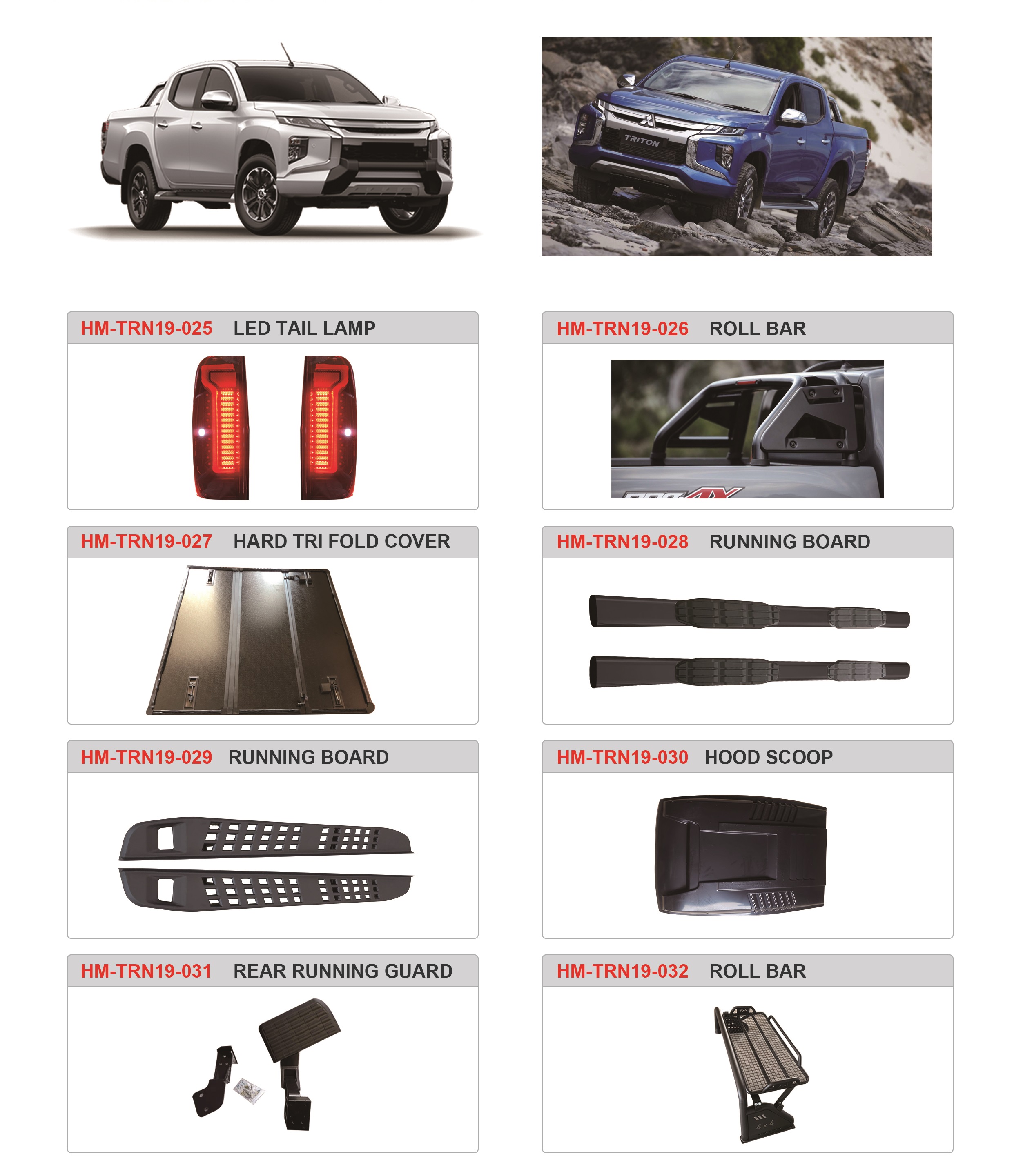 FOR 2019+ TRITON L200 LED TAIL LAMP Featured Image