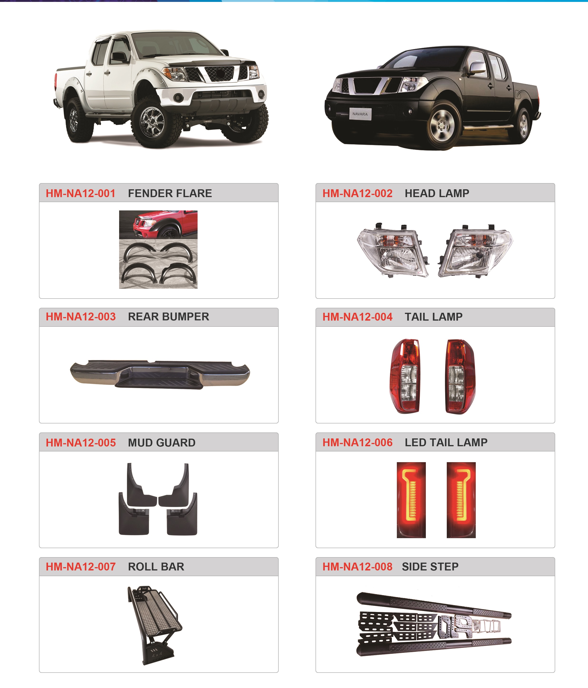 FOR 05-12 NAVARA FENDER FLARE Featured Image