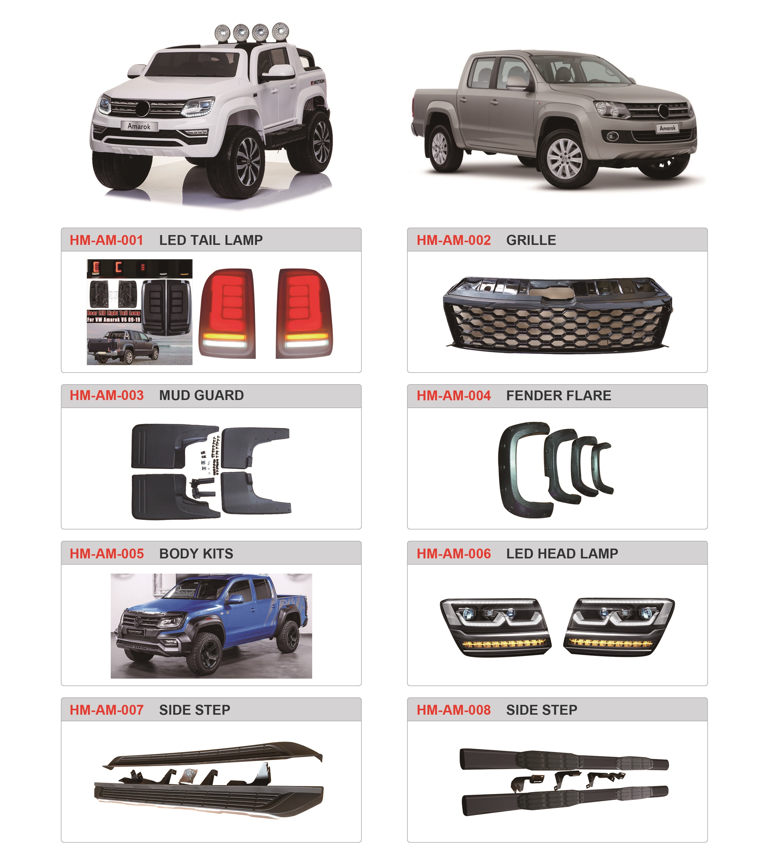 FOR AMAROK LED TAIL LAMP Featured Image