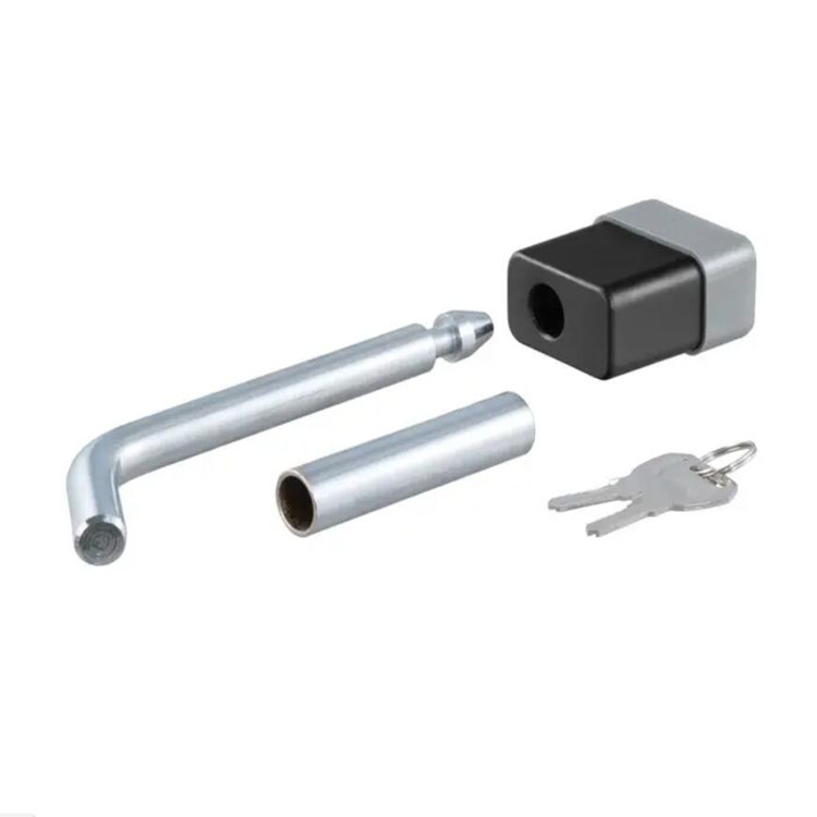 1/2" Interchangeable Towing Hitch Pin Lock Trailer Hitch Lock with 5/8" Adapter Featured Image
