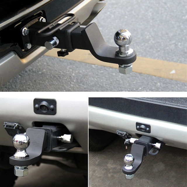 High Quality Stainless Steel Chromed Plated Towing Parts Long Shank Trailer Hitch Ball