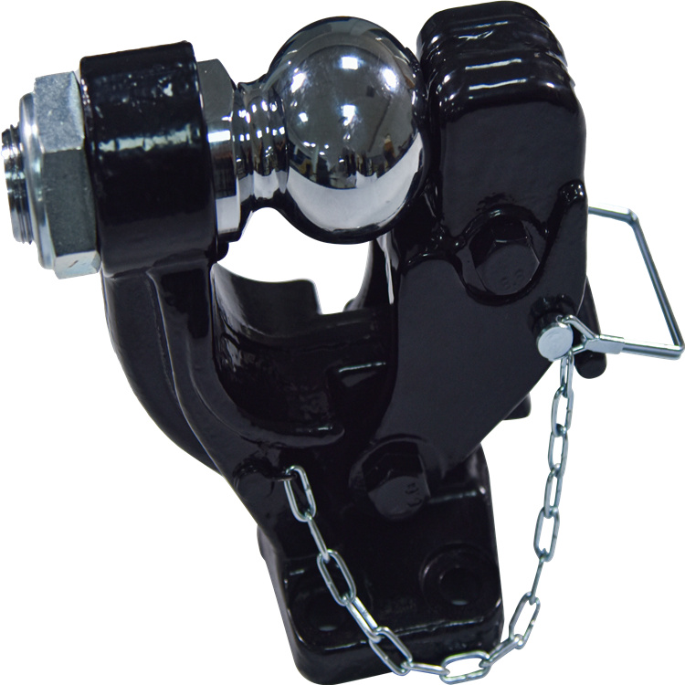 Heavy Duty Pintle Trailer Towing Hook with hitch ball