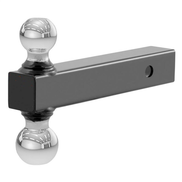 Solid Double Ball Mount with Chrome Ball
