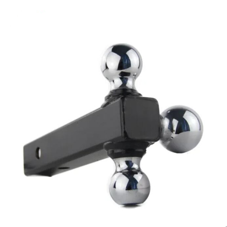 Tri-Ball Ball Mount with 1-7/8", 2", 2-5/16" Chrome Finished Balls