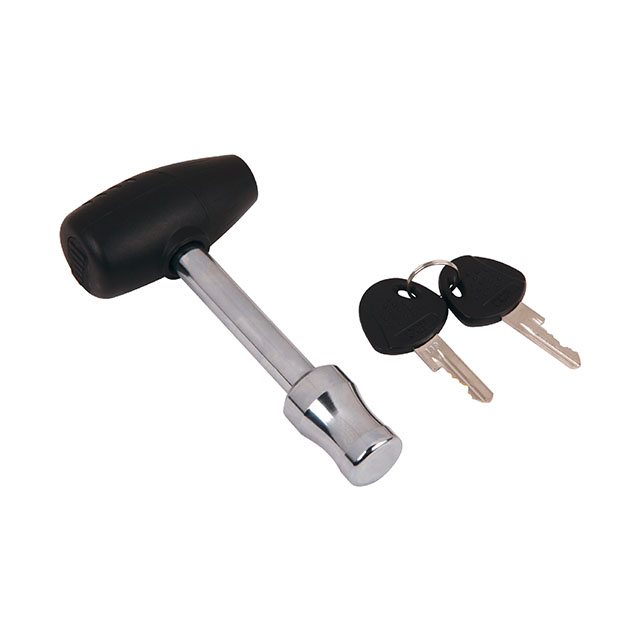 narrow trailer coupler lock with key