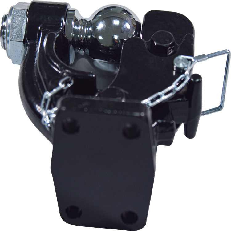 Heavy Duty Pintle Trailer Towing Hook with hitch ball