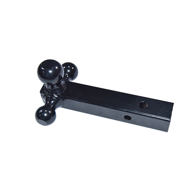 Hitch ball mount with balls and hitch pin