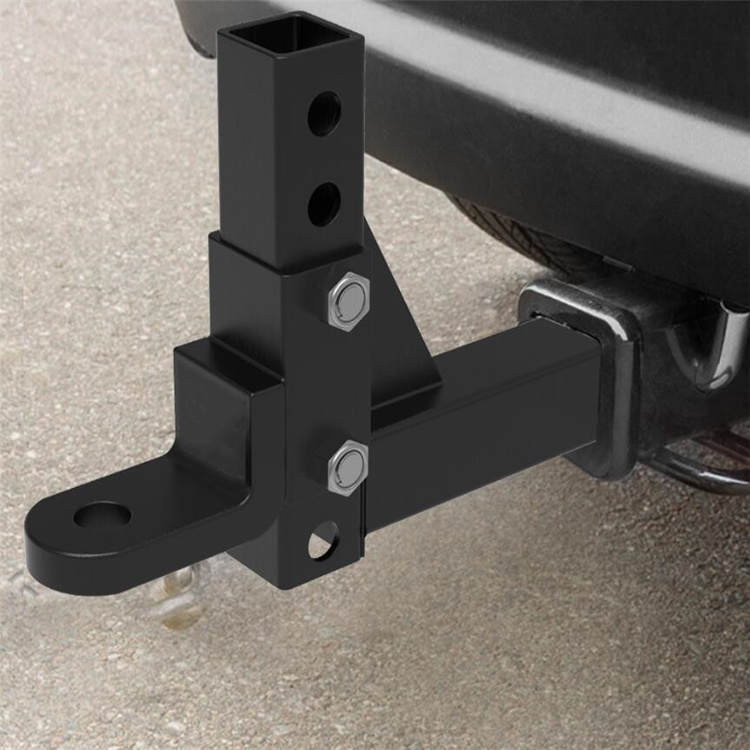 Steel Black Powder Coating Adjustable Tow Bar Ball Mount