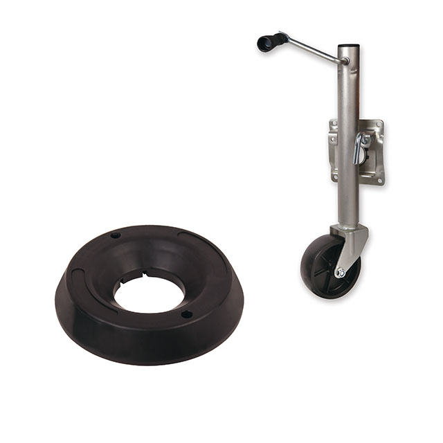 8 inch diameter jack wheel stop