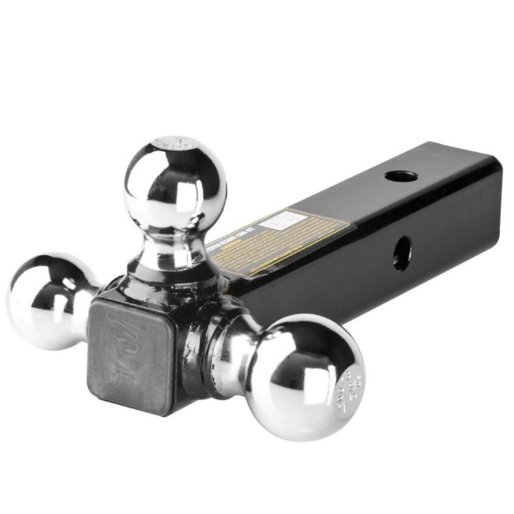 Tri-Ball Ball Mount with 1-7/8", 2", 2-5/16" Chrome Finished Balls