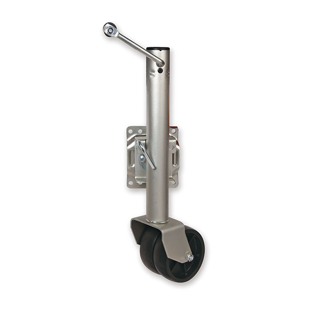 1500LBS double wheel size zinc plated Trailer Jack