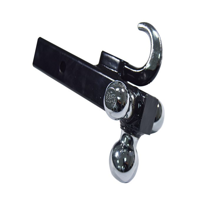 Hot Forged Steel Ball Mount with Tri Ball Mount w/ Hook