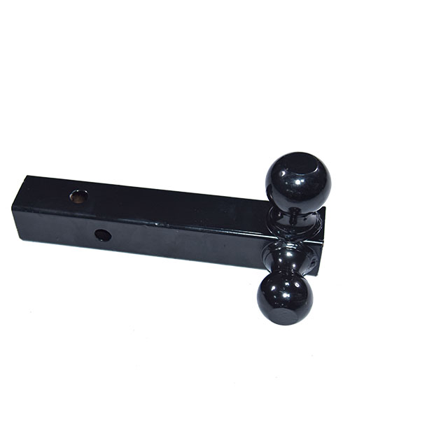 Hitch ball mount with balls and hitch pin