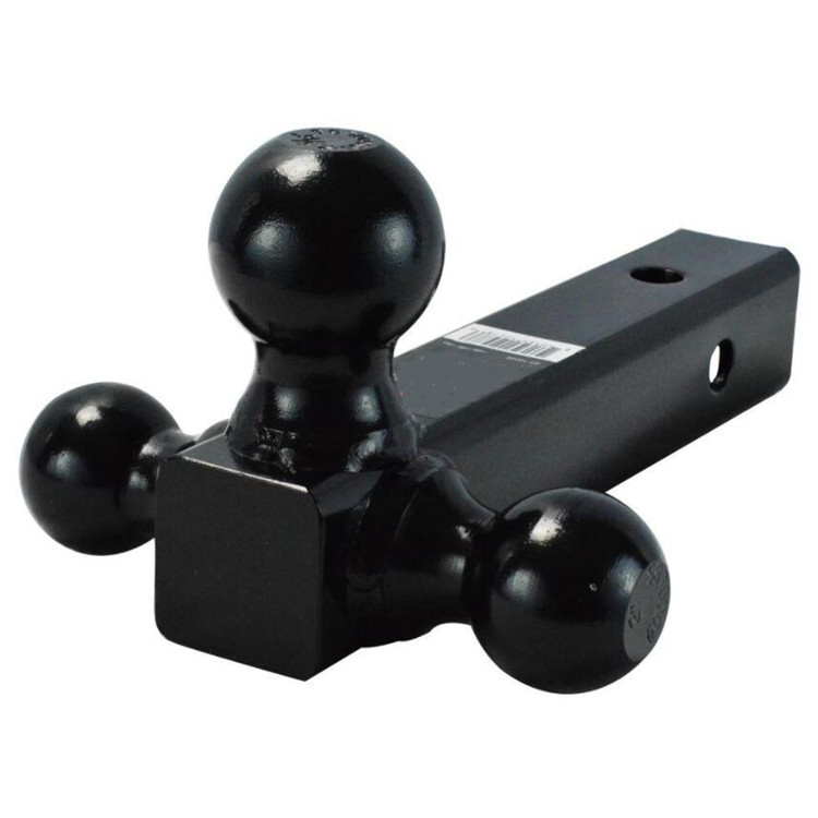 Black Powder Coating Ball Mount 1-7/8" & 2" &2-5/16" Chrome Tri-ball Mount Featured Image