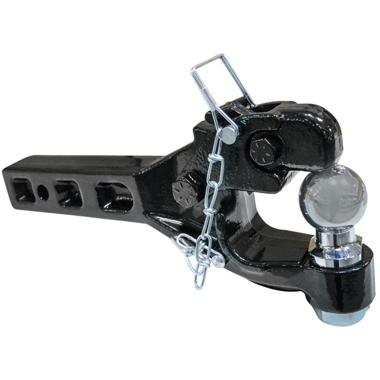 Receiver Mount Como Ball and Pintle Hooks for Trailers