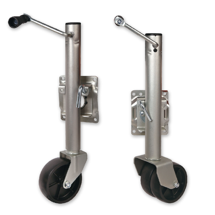 Bolt-On Side-wind Marine Trailer Swivel Jack