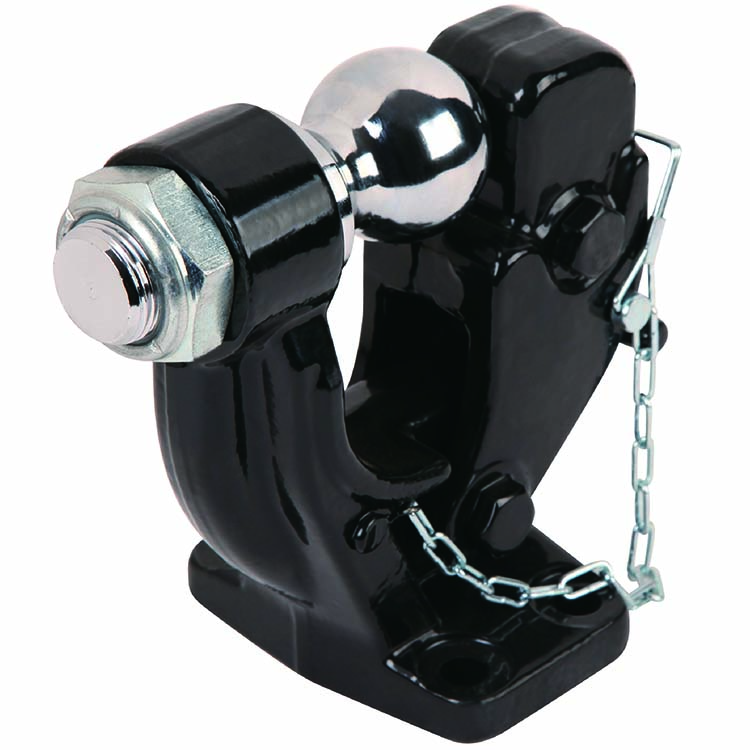 Combination Ball, Pintle Hook with Ball, Safety Pin and Bolt Kit Included Featured Image