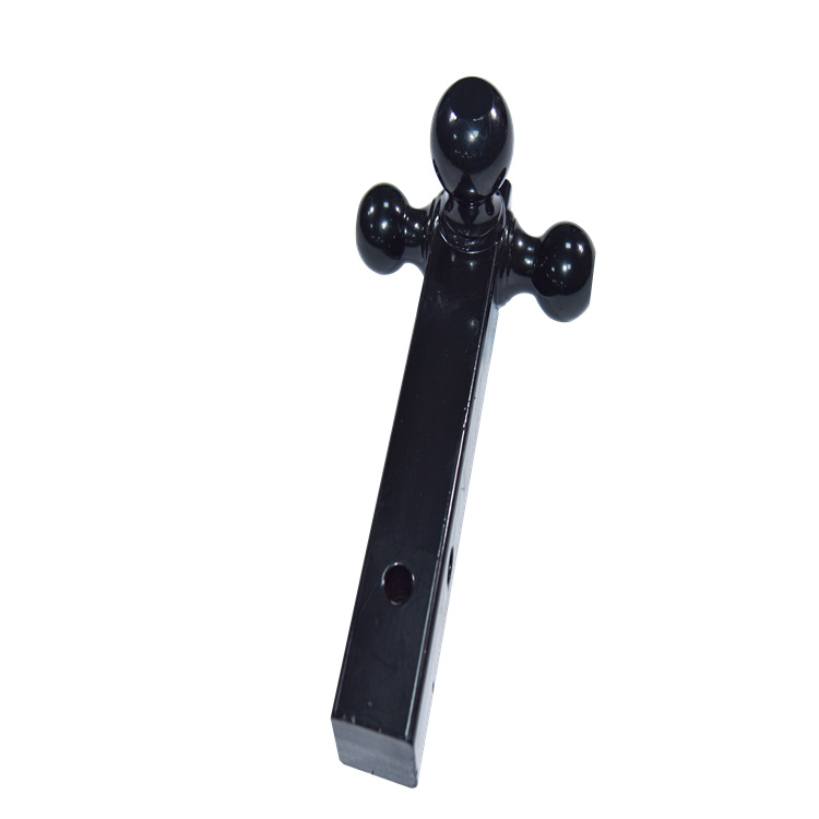 Black Class V Draw Bar Tri-Ball Trailer Hitch Ball Mount