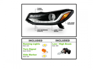 Chevy Chevrolet Trax Headlight   For 2017 – 2022 Chevy Chevrolet Trax Headlight w/LED DRL Driver Side w/Bulbs